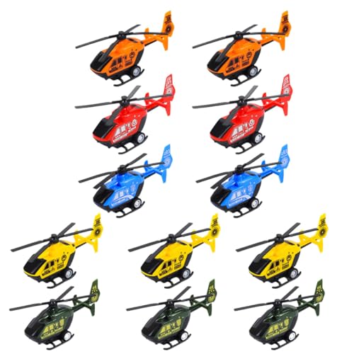 Didiseaon 12Stücke Teiliges Hubschrauberspielzeug für Rückziehhelikopter Buntem Design Fördert und Praktische Fähigkeiten für Jungen und Mädchen Ab Jahr Didiseaon 12Stücke Teiliges Hubschrauberspielzeug für Rückziehhelikopter Buntem Design Fördert und Praktische Fähigkeiten für Jungen und Mädchen Ab Jahr von Didiseaon
