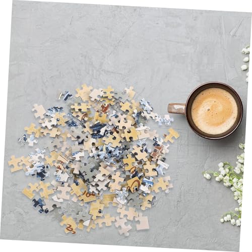 Didiseaon 150 Stück Teiliges Mini Puzzle aus Papier Kreatives Jigsaw mit Berühmtem Wellenmuster Intellektuelles Knobelspiel für Erwachsene Präzise Geschnitten in Dekorativer von Didiseaon