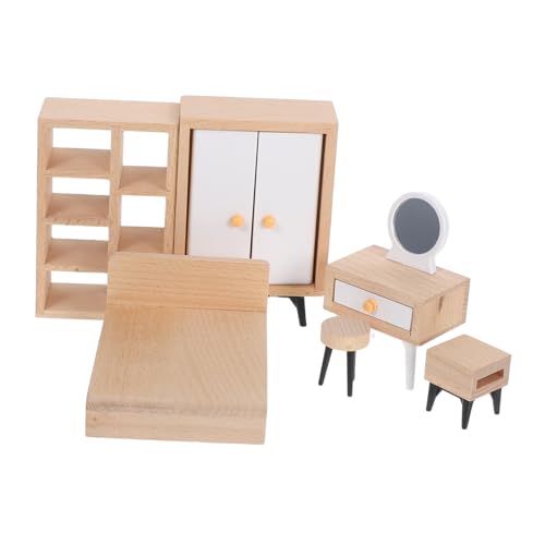 Didiseaon 1Satz Schlafzimmer Möbel für Puppenhaus Teiliges Zubehör für Kreatives Spiel und Pädagogisches Lernen Kleine Räume und Unterwegs Didiseaon 1Satz Schlafzimmer Möbel für Puppenhaus Teiliges Zubehör für Kreatives Spiel und Pädagogisches Lernen Kleine Räume und Unterwegs von Didiseaon