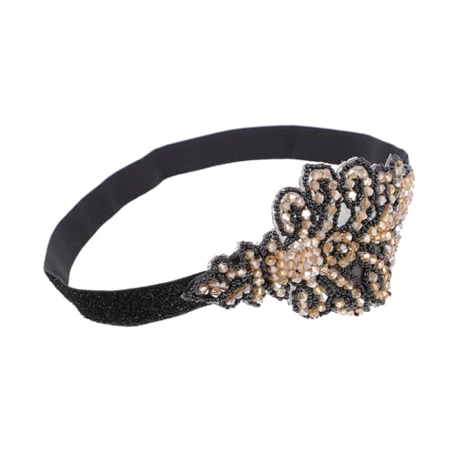 Didiseaon 1Stück Vintage Jahre Flapper Kopfschmuck Roaring Haarband für Hochzeiten Kostümpartys und Bühnenaufführungen Design Einfach zu Langlebig von Didiseaon