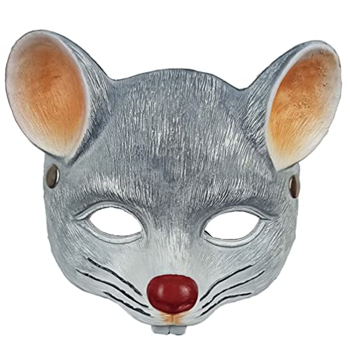 Didiseaon 1stk Rattenkostüm Kostüme Für Erwachsene Abschlussball Rattenmasken Kostüm Fuchs Cosplay-masken Maskerade Masken Maus-gesichtsmaske Halloween Kostüm 3d-maske Abend Die Ratte Kind von Didiseaon