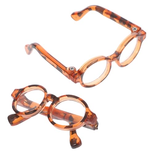 Didiseaon 2 Paare Mini -Brillen -puppenzubehör Lesebrille Für Puppen Puppenbrillen Kostümzubehör Für Minipuppen Kleine Brille Puppengläser Zur Dekoration Kleine Puppenbrille Plastik Leopard Didiseaon 2 Paare Mini -Brillen -puppenzubehör Lesebrille Für Puppen Puppenbrillen Kostümzubehör Für Minipuppen Kleine Brille Puppengläser Zur Dekoration Kleine Puppenbrille Plastik Leopard von Didiseaon