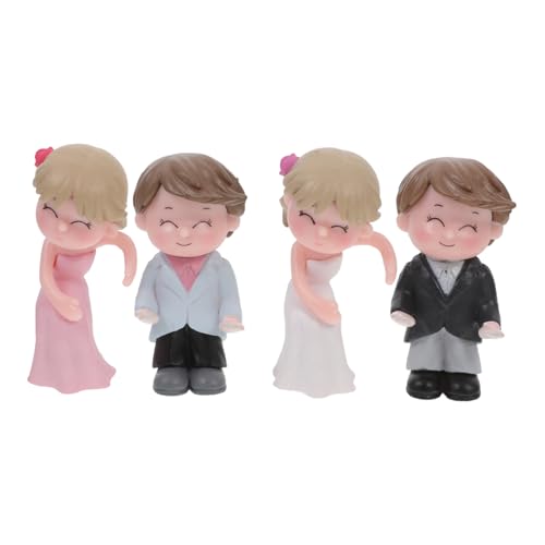 Didiseaon 2 Paare Paar Diy -geschenkpuppe Rosa Kuchen Karikatur Elegant Klein Fangen Braut Und Bräutigamfiguren Party Zahlen Mini Tortenaufleger Für Hochzeitspaare Paar Figur Vinyl Didiseaon 2 Paare Paar Diy -geschenkpuppe Rosa Kuchen Karikatur Elegant Klein Fangen Braut Und Bräutigamfiguren Party Zahlen Mini Tortenaufleger Für Hochzeitspaare Paar Figur Vinyl von Didiseaon