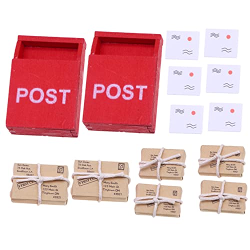 Didiseaon 2 Sätze Miniatur Briefkasten Mini Postkasten Dekoration mit Paketen Puppenhaus Zubehör Detailgetreu und Langlebig für Puppenhaus und Tiny House Didiseaon 2 Sätze Miniatur Briefkasten Mini Postkasten Dekoration mit Paketen Puppenhaus Zubehör Detailgetreu und Langlebig für Puppenhaus und Tiny House von Didiseaon