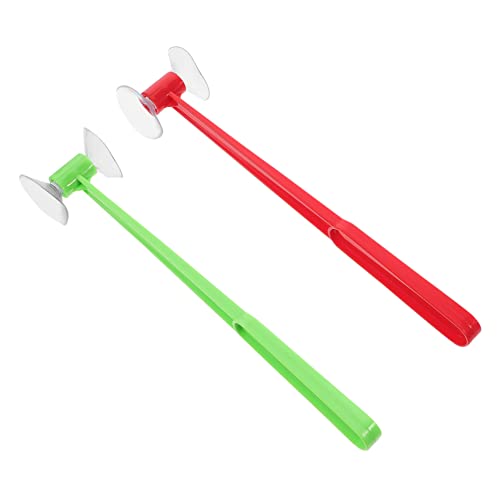 Didiseaon 2 Stück Kinderhämmer Kinderspielzeug Partyhammer Kinderpädagogische Spielzeuge Requisite Gefallen Hammerspielzeug Mit Saugnapf Jubelndes Plastik von Didiseaon