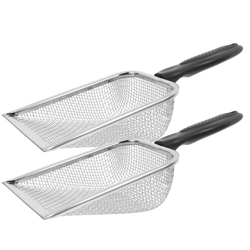 Didiseaon 2 Stück Strandfilter Glattes Set Sandschaufel Sandsieb Für Sandstrand Gartenschaufeln Wurfsieb Strandsandsiebschaufel Hundestreu Schaufel Sieben Rostfreier Stahl Didiseaon 2 Stück Strandfilter Glattes Set Sandschaufel Sandsieb Für Sandstrand Gartenschaufeln Wurfsieb Strandsandsiebschaufel Hundestreu Schaufel Sieben Rostfreier Stahl von Didiseaon