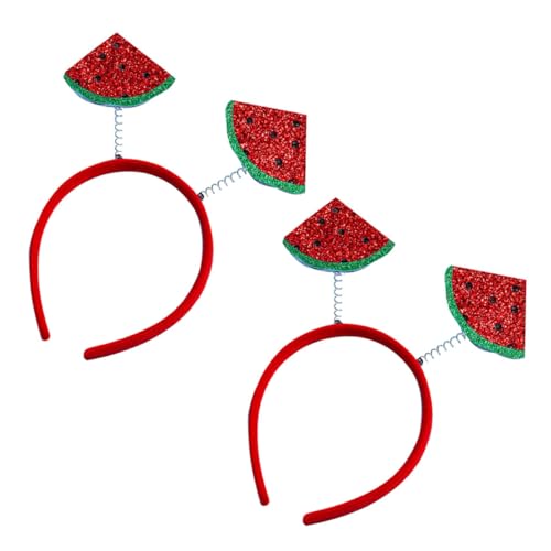 Didiseaon 2 Stücke Stirnbänder Wassermelone Lustige Haaraccessoires für Partys Realistisches Obstdesign für Leicht und Strapazierfähig Feiertagsfeiern Didiseaon 2 Stücke Stirnbänder Wassermelone Lustige Haaraccessoires für Partys Realistisches Obstdesign für Leicht und Strapazierfähig Feiertagsfeiern von Didiseaon