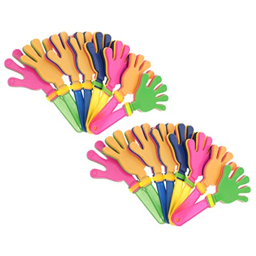 Didiseaon 20 Stück Kinderspielzeug Partyzubehör Streich Geräuschmacher Festival Party Handklatscher Jubelwerkzeuge Lustige Handklatscher Kinderrequisiten Kinderklatscher Zufällige Farbe Didiseaon 20 Stück Kinderspielzeug Partyzubehör Streich Geräuschmacher Festival Party Handklatscher Jubelwerkzeuge Lustige Handklatscher Kinderrequisiten Kinderklatscher Zufällige Farbe von Didiseaon
