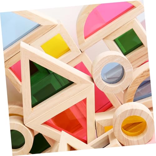 Didiseaon 24 Stück Teiliges Buntes Formen Stapelspielzeug Farb Formerkennung Lernspielzeug Vorschule Kindergarten Didiseaon 24 Stück Teiliges Buntes Formen Stapelspielzeug Farb Formerkennung Lernspielzeug Vorschule Kindergarten von Didiseaon