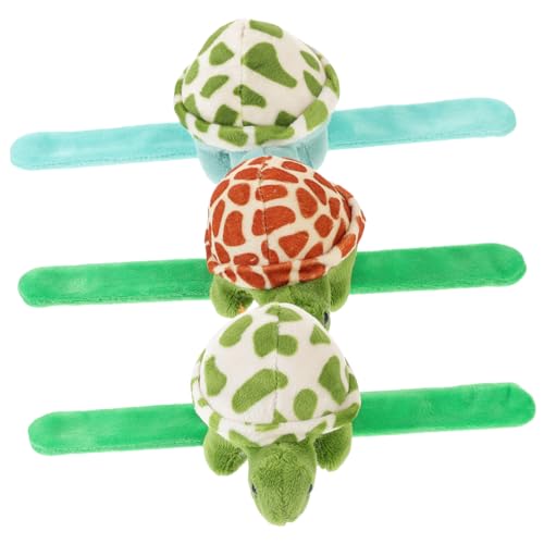 Didiseaon 3 Stück Kuschelweiche Schildkröten Stofftier Snap Armbänder Leichte Cartoon Slap Bracelets für Kindergeburtstag Party Deko Bequemes Tragen Langlebig und Auffällig Didiseaon 3 Stück Kuschelweiche Schildkröten Stofftier Snap Armbänder Leichte Cartoon Slap Bracelets für Kindergeburtstag Party Deko Bequemes Tragen Langlebig und Auffällig von Didiseaon