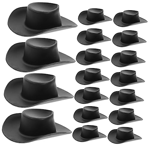 Didiseaon 30 Stück Mini-Cowboyhut Puppe Miniatur Hut Frauen Handwerk Kuhmädchenhüte winzig Minihut zum Basteln entzückende Mini-Hüte kleine Bastelhüte dekorative kleine Hüte Plastik Schwarz Didiseaon 30 Stück Mini-Cowboyhut Puppe Miniatur Hut Frauen Handwerk Kuhmädchenhüte winzig Minihut zum Basteln entzückende Mini-Hüte kleine Bastelhüte dekorative kleine Hüte Plastik Schwarz von Didiseaon