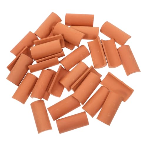 Didiseaon 30 Stück Teiliges Mini Ziegelsteine Realistische Dachziegel für DIY Puppenhaus Detailreiche Miniatur Ziegel für Modellbau Vielseitig für Bastelprojekte Bauen und Architekturmodelle Didiseaon 30 Stück Teiliges Mini Ziegelsteine Realistische Dachziegel für DIY Puppenhaus Detailreiche Miniatur Ziegel für Modellbau Vielseitig für Bastelprojekte Bauen und Architekturmodelle von Didiseaon