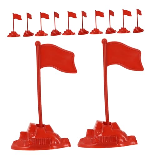 Didiseaon 30 Stück Teiliges Miniatur Rotes Flaggenmodell für Sandtisch Solide Kleine Fahnen Sticks Einfache Szenerie Dekoration für Sammler und Spieltischgestaltung Didiseaon 30 Stück Teiliges Miniatur Rotes Flaggenmodell für Sandtisch Solide Kleine Fahnen Sticks Einfache Szenerie Dekoration für Sammler und Spieltischgestaltung von Didiseaon