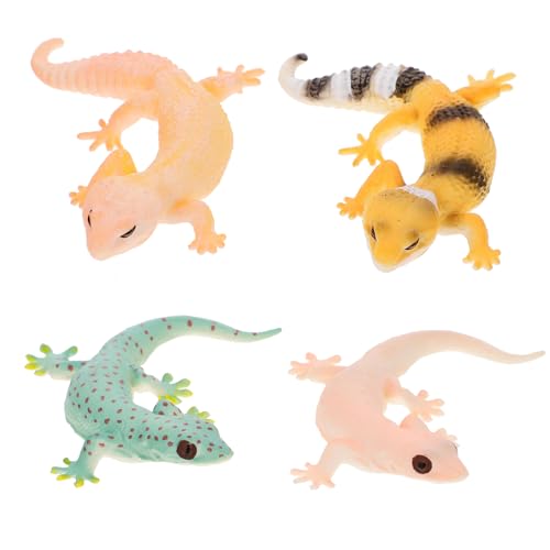 Didiseaon 4 Stück Eidechsenmodell Mini Reptil Simuliert Realistische Echsenfiguren Simulations-eidechsenmodell Eidechsen Eidechsenfiguren Plastik Didiseaon 4 Stück Eidechsenmodell Mini Reptil Simuliert Realistische Echsenfiguren Simulations-eidechsenmodell Eidechsen Eidechsenfiguren Plastik von Didiseaon