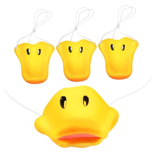 Didiseaon 4 Stück Entenmaske Cosplay Schnabel Nase Lustige Tierkostüm Zubehör für Halloween Karneval und Kostümpartys Bequem Realistische Gestaltung Vielseitig Einsetzbar Didiseaon 4 Stück Entenmaske Cosplay Schnabel Nase Lustige Tierkostüm Zubehör für Halloween Karneval und Kostümpartys Bequem Realistische Gestaltung Vielseitig Einsetzbar von Didiseaon
