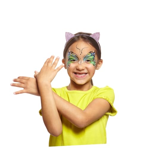 Didiseaon 4 Stück Glitzerndes Katzenohren Stirnband für Leichtes Langlebiges Party Halloween Haarreif Zubehör Buntes Sicheres Material für Karnevals Kostümfest von Didiseaon