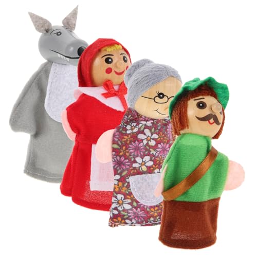 Didiseaon 4 Stück Holzige Tierpuppenpuppe Kleinkinder Finger Family Puppen Zeigen Mini Spielzeuge Lustige Fingerpuppen Fingerpuppen Kinderspielzeug Fingerpuppen Für Kleinkinder Stoff Didiseaon 4 Stück Holzige Tierpuppenpuppe Kleinkinder Finger Family Puppen Zeigen Mini Spielzeuge Lustige Fingerpuppen Fingerpuppen Kinderspielzeug Fingerpuppen Für Kleinkinder Stoff von Didiseaon