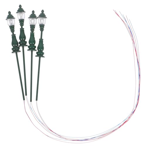 Didiseaon 4 Stück Realistische Mini Straßenlampen Modell für Sandtisch Landschaftsdekoration Robustes Material für Miniaturhäuser und Garten Dioramen Didiseaon 4 Stück Realistische Mini Straßenlampen Modell für Sandtisch Landschaftsdekoration Robustes Material für Miniaturhäuser und Garten Dioramen von Didiseaon
