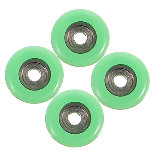 Didiseaon 4 Stück Teiliges Finger Skateboard Rad mit Hochgeschwindigkeitslagern Kompakte Fingerboard Trucks Langlebiges Kunststoffmaterial für Fingerbewegungstraining und Kreatives DIY für Didiseaon 4 Stück Teiliges Finger Skateboard Rad mit Hochgeschwindigkeitslagern Kompakte Fingerboard Trucks Langlebiges Kunststoffmaterial für Fingerbewegungstraining und Kreatives DIY für von Didiseaon