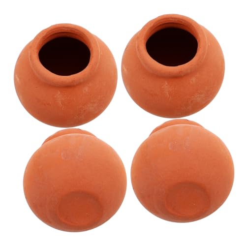 Didiseaon 4 Stücke Teiliges Miniatur Keramik Blumentopf Kleine DIY Tontöpfe für Puppenhaus Garten Kreative Bastelaccessoires für Sammler Fantasievolle Dekoration Didiseaon 4 Stücke Teiliges Miniatur Keramik Blumentopf Kleine DIY Tontöpfe für Puppenhaus Garten Kreative Bastelaccessoires für Sammler Fantasievolle Dekoration von Didiseaon