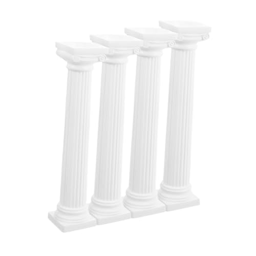Didiseaon 4Stücke Mini Römische Säule Dekoration Weiße Quadratische Säulen für Fotografie Hochzeiten Mikrolandschaft und Wohnkultur Stilvolle Säulen für DIY Events Didiseaon 4Stücke Mini Römische Säule Dekoration Weiße Quadratische Säulen für Fotografie Hochzeiten Mikrolandschaft und Wohnkultur Stilvolle Säulen für DIY Events von Didiseaon
