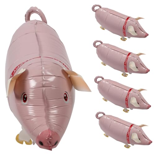 Didiseaon 5Stücke Aufblasbare Schweineballons Lustiges Partyspielzeug für Stressabbau und Spielvergnügen Hochwertige Sichere Materialien für Geburtstagsfeiern Didiseaon 5Stücke Aufblasbare Schweineballons Lustiges Partyspielzeug für Stressabbau und Spielvergnügen Hochwertige Sichere Materialien für Geburtstagsfeiern von Didiseaon