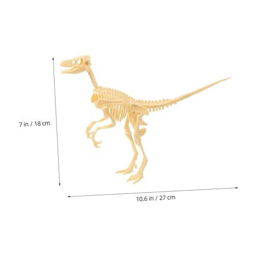Didiseaon 6 Stück Teiliges Dinosaurier Fossilien Set für Selbstmontierbares Fossil mit Realistischer Struktur Langlebigem Kunststoff Pädagogisch für Kreatives und Lernspaß von Didiseaon