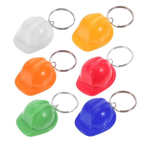 Didiseaon 6 Stück Teiliges Mini Bauhelm Schlüsselanhänger Farbenfrohe Praktische Miniatur Schutzhelme für Bauingenieure Partygeschenke und Schlüsselanhänger für Herren Didiseaon 6 Stück Teiliges Mini Bauhelm Schlüsselanhänger Farbenfrohe Praktische Miniatur Schutzhelme für Bauingenieure Partygeschenke und Schlüsselanhänger für Herren von Didiseaon