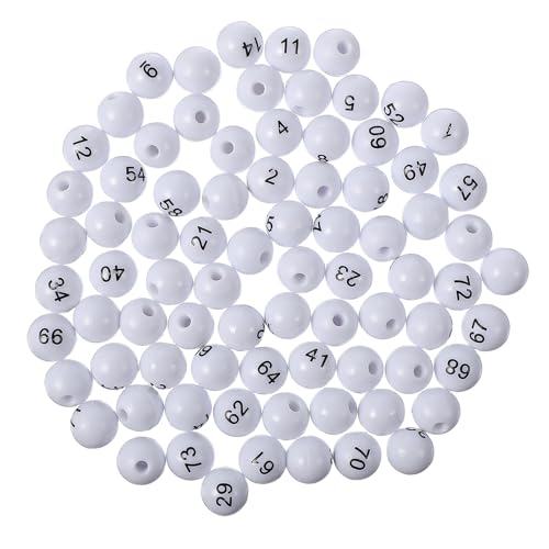 Didiseaon 75 Stück Zubehör für Lotterieautomaten weiße Tombola-Kugeln Partygeschenkball Gewinnspielkugeln Partybälle nummerierter Ball Bälle für die Heimparty Harte Plastikkugeln Massenbälle Didiseaon 75 Stück Zubehör für Lotterieautomaten weiße Tombola-Kugeln Partygeschenkball Gewinnspielkugeln Partybälle nummerierter Ball Bälle für die Heimparty Harte Plastikkugeln Massenbälle von Didiseaon