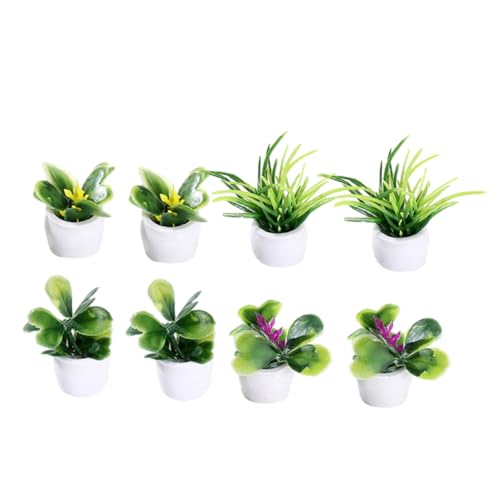 Didiseaon 8 Stück Teiliges Miniatur Pflanzenmodell Designs Je Realistische Bonsai Puppenhaus Deko Kompakt Lebensecht für Miniaturhäuser und Kleine Gartenlandschaften Didiseaon 8 Stück Teiliges Miniatur Pflanzenmodell Designs Je Realistische Bonsai Puppenhaus Deko Kompakt Lebensecht für Miniaturhäuser und Kleine Gartenlandschaften von Didiseaon