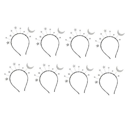 Didiseaon 8 Stück Teiliges Sternen Mond Haarband für Glitzernde Kopfdekoration für Partys und Besondere Anlässe und Charmantes Haarschmuck für Einfach Anzulegen Didiseaon 8 Stück Teiliges Sternen Mond Haarband für Glitzernde Kopfdekoration für Partys und Besondere Anlässe und Charmantes Haarschmuck für Einfach Anzulegen von Didiseaon