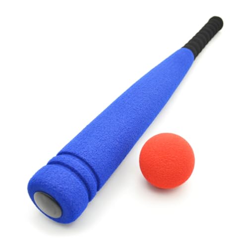 Didiseaon Baseball Schläger aus Weichem Schaumstoff Leichter Outdoor Baseball Schläger mit Sicherem Ball Fördert Koordination und Schlagfertigkeit Geeignet für Jungen und Zufällige Farbe von Didiseaon