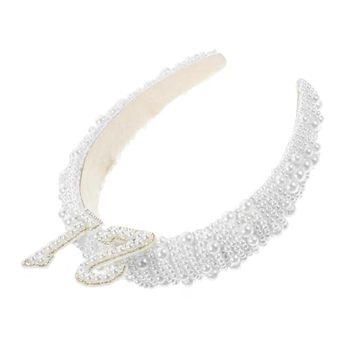 Didiseaon Birthday Haarreif mit Imitationsperlen Elegantes Haaraccessoire für Frauen Geburtstagsfeiern und Fotoshootings Angenehm für Jede Gelegenheit Didiseaon Birthday Haarreif mit Imitationsperlen Elegantes Haaraccessoire für Frauen Geburtstagsfeiern und Fotoshootings Angenehm für Jede Gelegenheit von Didiseaon