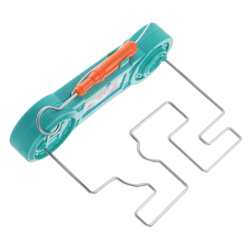 Didiseaon Elektrisches Touch Maze für Elektromagnetisches Geschicklichkeitsspiel zur Konzentrationsförderung Lernspiel Grün Pädagogisch Wertvolles Trainingsspielzeug für Jungen und Mädchen von Didiseaon