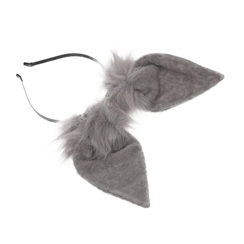 Didiseaon Flauschiges Hasenohren Haarband Party Haarreif Leichtes Kreatives Kostüm accessoire für Weihnachten Halloween Rollenspiel Langlebiges Modisches Stirnband für Damen von Didiseaon