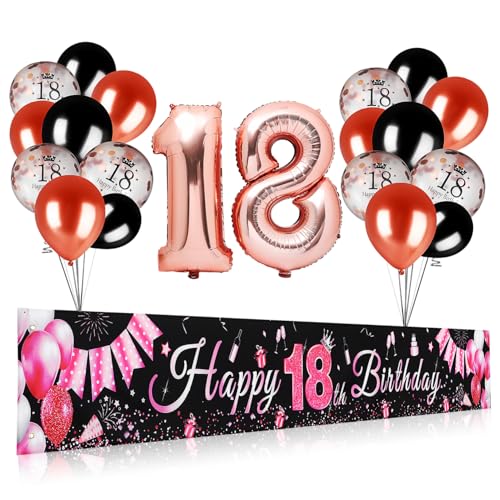 Didiseaon Geburtstagsdeko Set mit Austauschbaren Zahlen Elegante Ballons und Festliches Design Vielseitig für Geburtstage Jubiläen Feiern Geeignet für Altersgruppen und Geschlechter von Didiseaon