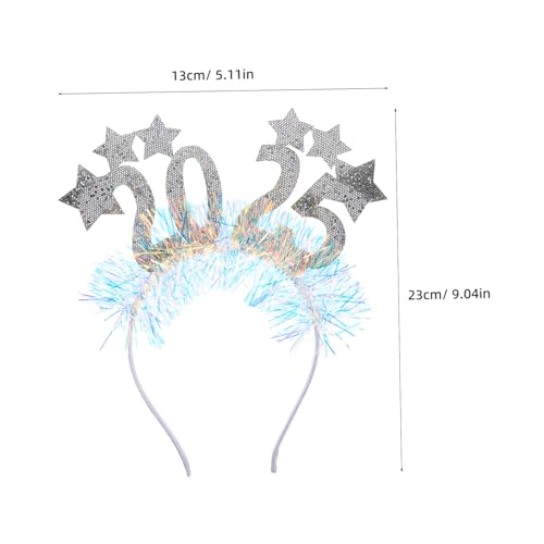 Didiseaon Glitzerndes Neujahrs Stirnband mit Verstellbaren Zahlen und Irideszenten Sternen Perfektes Haarschmuck für Silvester Feiern und Festliche Anlässe Leicht und Komfortabel für Didiseaon Glitzerndes Neujahrs Stirnband mit Verstellbaren Zahlen und Irideszenten Sternen Perfektes Haarschmuck für Silvester Feiern und Festliche Anlässe Leicht und Komfortabel für von Didiseaon