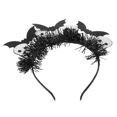 Didiseaon Halloween Stirnband Weißer Totenkopf und Fledermaus Kopfschmuck Einzigartiges Halloween Haarband für Damen und Herren Komfortabler Sitz Robuste Verarbeitung für Kostümpartys und Didiseaon Halloween Stirnband Weißer Totenkopf und Fledermaus Kopfschmuck Einzigartiges Halloween Haarband für Damen und Herren Komfortabler Sitz Robuste Verarbeitung für Kostümpartys und von Didiseaon