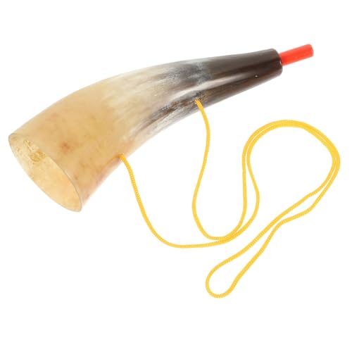 Didiseaon Horn aus Ochsenhorn für Halloween Piratenkostüm Requisiten Wiederverwendbar Authentisches Design für Cosplay und Partys Accessoire für Unvergessliche Auftritte Didiseaon Horn aus Ochsenhorn für Halloween Piratenkostüm Requisiten Wiederverwendbar Authentisches Design für Cosplay und Partys Accessoire für Unvergessliche Auftritte von Didiseaon