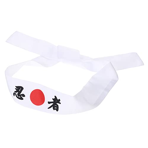 Didiseaon Japanisches Kostüm Stirnband Weißes Kopftuch für Erwachsene und Atmungsaktiv Schweißabsorbierend Sport und Cosplay Inspiriert von Japanischer Kultur Didiseaon Japanisches Kostüm Stirnband Weißes Kopftuch für Erwachsene und Atmungsaktiv Schweißabsorbierend Sport und Cosplay Inspiriert von Japanischer Kultur von Didiseaon