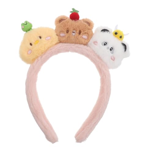 Didiseaon Kawaii-tier-stirnbänder: Plüsch-cartoon-stirnband – Hübsche Tier-kopfbedeckung, Haarband Waschen Gesichts, Spa-make-up, Halloween-geburtstagsdekorationen Didiseaon Kawaii-tier-stirnbänder: Plüsch-cartoon-stirnband – Hübsche Tier-kopfbedeckung, Haarband Waschen Gesichts, Spa-make-up, Halloween-geburtstagsdekorationen von Didiseaon