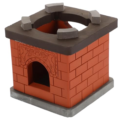 Didiseaon Keramikofenspielzeug Dollhouse Ofen Mini-Herdmodell Miniatur-Möbelzubehör Mini-Puppenhaus-Zubehör Mini-Küchenzubehör winzige Puppenstubenmöbel Miniaturgeräte Coffee von Didiseaon
