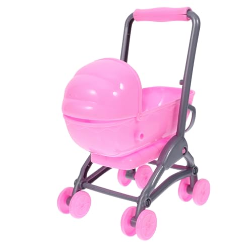 Didiseaon Kinderwagen für Puppen Leichtes Tragbares für Jährige Simulationsdesign Fördert Praktische Fähigkeiten für Puppenstuben und Rollenspiele Didiseaon Kinderwagen für Puppen Leichtes Tragbares für Jährige Simulationsdesign Fördert Praktische Fähigkeiten für Puppenstuben und Rollenspiele von Didiseaon