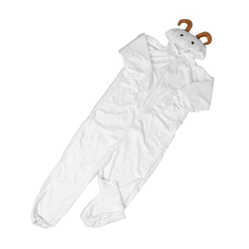 Didiseaon Kinderziege Halloween Partykostüm Ziege Halloween Eventkostüm Kinderziege Cosplay Kostüm Performance Ziegenkostüme Ziegenfestivalkostüme Ziegentier Performance Outfit Weiß Didiseaon Kinderziege Halloween Partykostüm Ziege Halloween Eventkostüm Kinderziege Cosplay Kostüm Performance Ziegenkostüme Ziegenfestivalkostüme Ziegentier Performance Outfit Weiß von Didiseaon