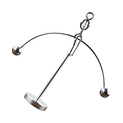 Didiseaon Kreatives Gleichgewichts Deko Metallspielzeug Physikalisches Balancespiel Elegantes Schreibtischornament für Büro Lehrreiches Modell für Dynamisches Gleichgewicht von Didiseaon