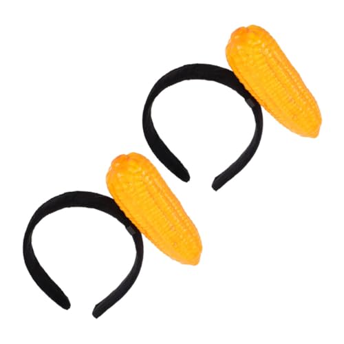 Didiseaon Lustige Haarband Plüsch Mais Kopfschmuck Einzigartiges Kostüm Zubehör für Kinderpartys Feste und Verkleidungen Bequemes und Auffälliges Design von Didiseaon