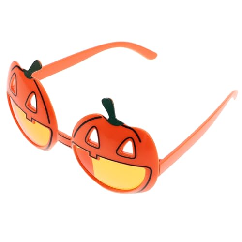 Didiseaon Lustige Halloween Kürbis Sonnenbrille für Erwachsene Jack O Lantern Brille aus Robustem Material Einzigartiges Party Accessoire für Fotokabinen und Kostüme für Geburtstags und von Didiseaon