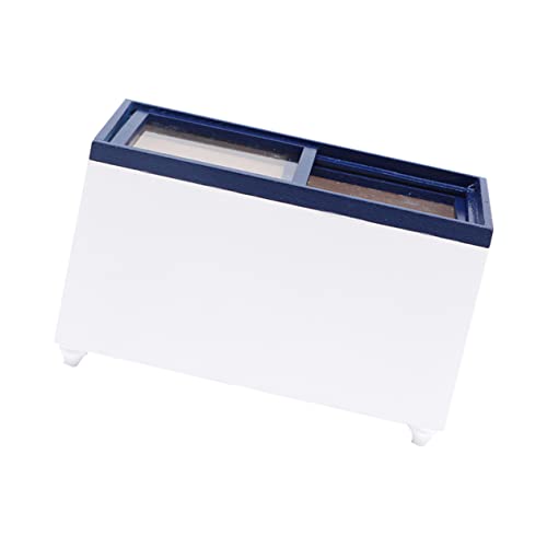 Didiseaon Maßstab Realistisches Freezer Modell Puppenmöbel Dekoration für Kinderzimmer und Dollhouse von Didiseaon