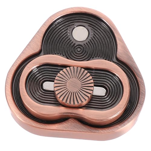 Didiseaon Metal Dreieck Fidget Slider aus Edelstahl Tragbares Büro Stress Fein Verarbeitetes Finger schiebespielzeug Leicht und Kompakt für Erwachsene und Partygeschenke von Didiseaon