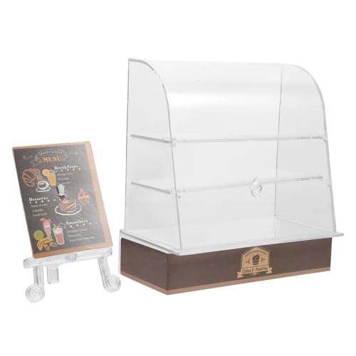 Didiseaon Miniatur Kuchen Schrank Puppenhaus Zubehör Abs Material Stabile Realistische Mini Dessert Vitrine für DIY Puppenhaus Dekoration Farbenfrohe Wohnszenen Detailgetreu und Langlebig Didiseaon Miniatur Kuchen Schrank Puppenhaus Zubehör Abs Material Stabile Realistische Mini Dessert Vitrine für DIY Puppenhaus Dekoration Farbenfrohe Wohnszenen Detailgetreu und Langlebig von Didiseaon